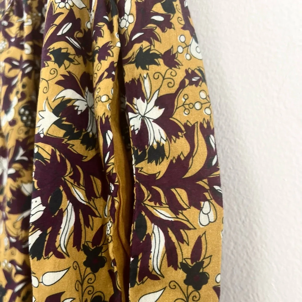 NWT-Anthropologie Othilia Aleksia Ruffled Maxi Dress Cottagecore Embroidered - M - Picture 5 of 7